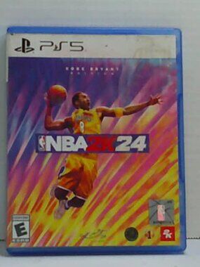 NBA 2K24 PS5 Kobe Bryant Edition disc clean - case damaged